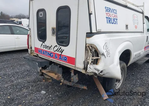 2011 Ford F-250 Xl from USA, damaged, VIN 1FTBF2B67BEA30056